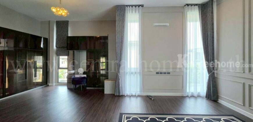 บ้านเดี่ยว บางกอก บูเลอวาร์ด วิภาวดี – พหลโยธิน แปลงหน้าสวน