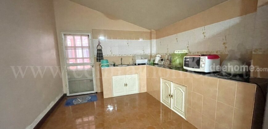 บ้านเดี่ยวชั้นเดียว เนรมิต มงคลเจริญ จอมบึง ราชบุรี ขายขาดทุน