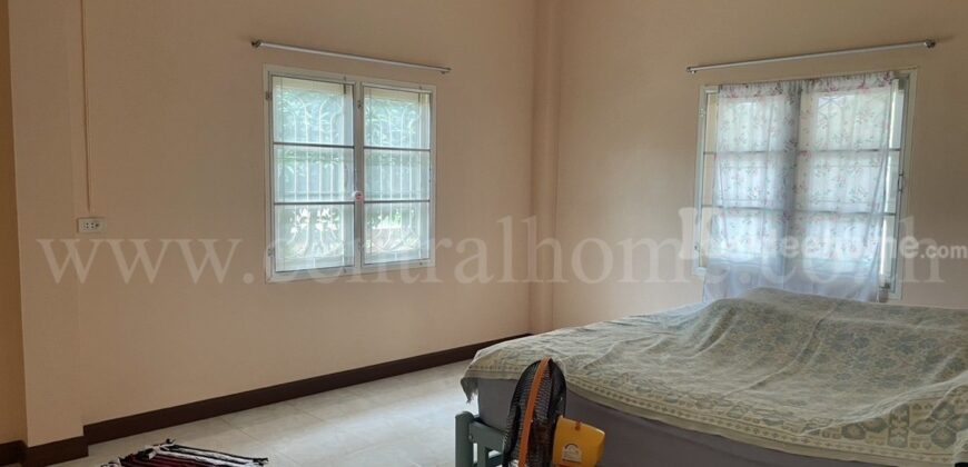 บ้านเดี่ยวชั้นเดียว เนรมิต มงคลเจริญ จอมบึง ราชบุรี ขายขาดทุน