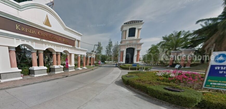 ที่ดินเปล่า 115 ตร.วา กฤษดาซิตี้ เลค แอนด์ พาร์ค เมกา บางนา
