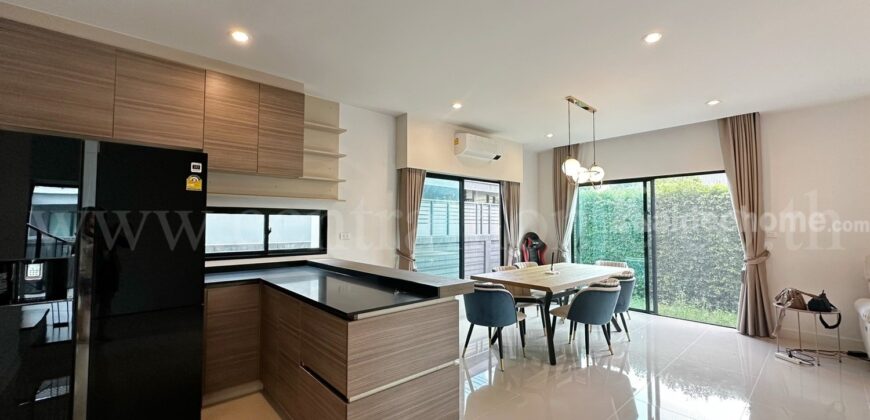 บ้านเดี่ยว สราญสิริ รังสิต หลังมุม ไม่เคยเข้าอยู่