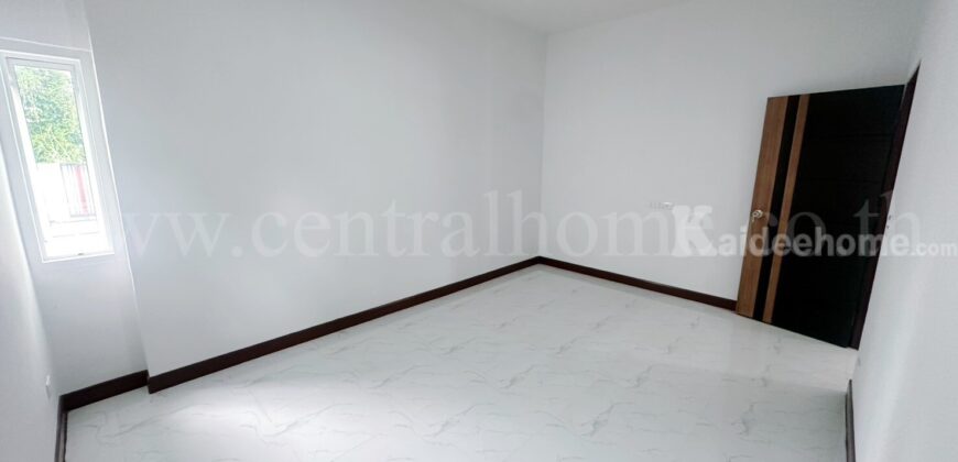 บ้านเดี่ยว ชั้นเดียว บางละมุง ชลบุรี บ้านสร้างใหม่ไม่เคยเข้าอยู่