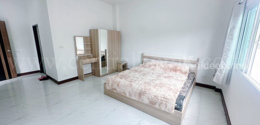 บ้านเดี่ยว ชั้นเดียว บางละมุง ชลบุรี บ้านสร้างใหม่ไม่เคยเข้าอยู่