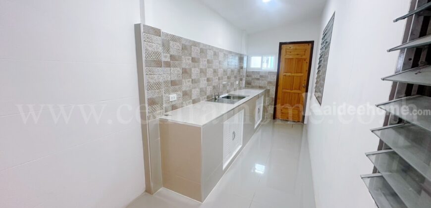 ทาวน์เฮ้าส์ สุขสิริ วิลล์ นาป่า เมืองชลบุรี หลังริม รีโนเวทใหม่