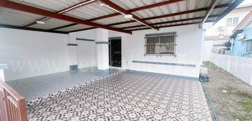 ทาวน์เฮ้าส์ สุขสิริ วิลล์ นาป่า เมืองชลบุรี หลังริม รีโนเวทใหม่