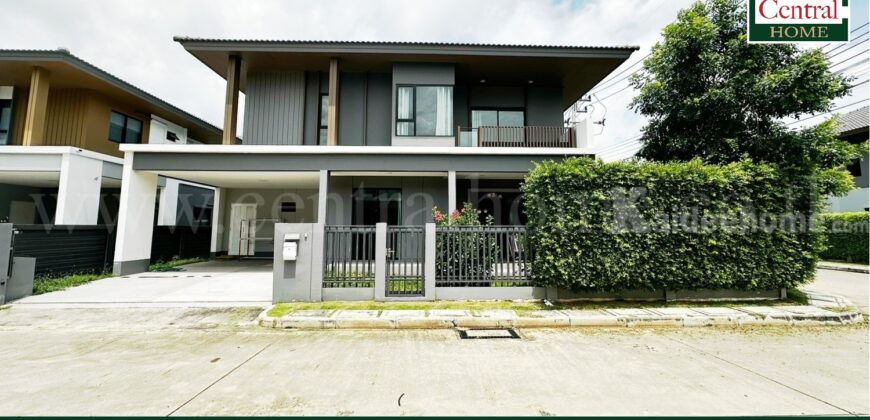 บ้านเดี่ยว สราญสิริ รังสิต หลังมุม ไม่เคยเข้าอยู่