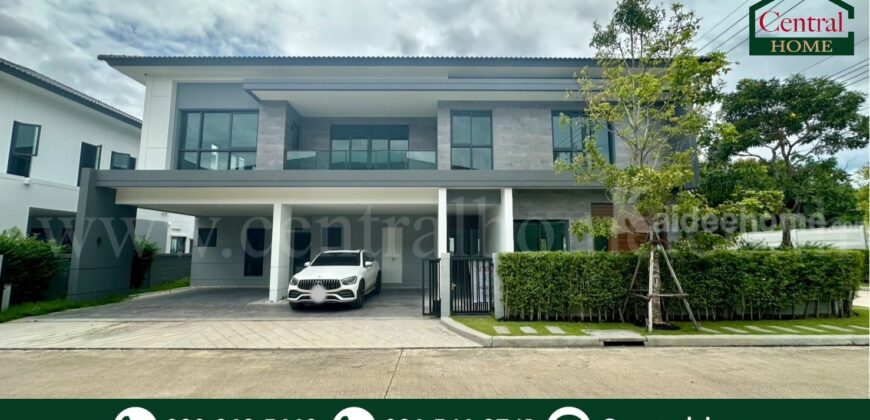 บ้านเดี่ยว เดอะซิตี้ พระราม 5 – นครอินทร์ หลังมุม