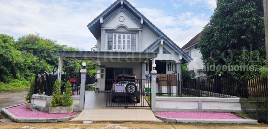 บ้านเดี่ยว วีรินทร์สิริ สามวา 21 คลองสามวา กรุงเทพ หลังมุม