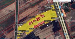 ขายที่ดินติดถนน เแปลงใหญ่สวย ติดถนนสาย 347 ปทุมธานี-บางปะหัน ต.บางประแดง อ.บางประอิน จ.พระนครศรีอยุธยา กม. 29-30 โทร 095-8299247