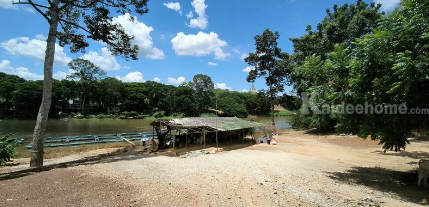 ขายที่ดินติดริมแม่น้ำแควน้อย จังหวัดกาญจนบุรี ขนาด 21 ไร่