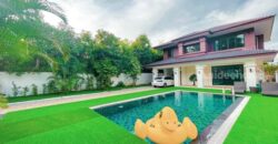 ให้เช่าบ้าน 2 ชั้น หมู่บ้านเลควิวปาร์ค2 ม.6 อ.สันทราย จ.เชียงใหม่ พร้อมสระว่ายน้ำส่วนตัว 4 ห้องนอน โทร 061-253-8544