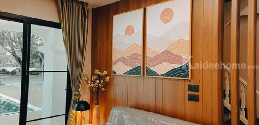 ให้เช่าบ้าน 2 ชั้น หมู่บ้านเลควิวปาร์ค2 ม.6 อ.สันทราย จ.เชียงใหม่ พร้อมสระว่ายน้ำส่วนตัว 4 ห้องนอน โทร 061-253-8544