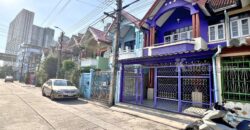 ทาวน์เฮ้าส์ สุขเจริญวิลล่า บางด้วน 4 นอน ใกล้สถานี BTS ช้างเอราวัณ 200 เมตร