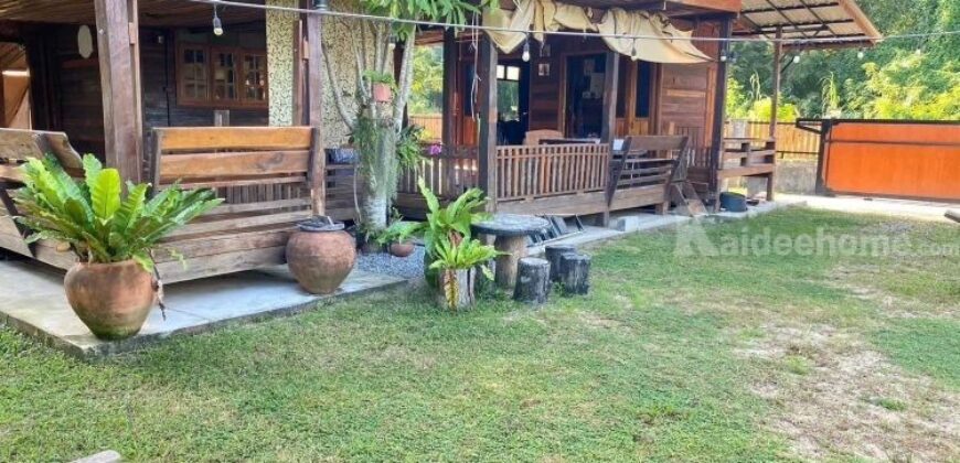 บ้านพร้อมที่ดิน ท่าใหม่ จันทบุรี บรรยากาศบ้านสวนธรรมชาติ