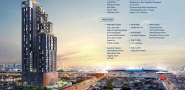 ขายดาวน์ขาดทุนคอนโด Origin Play บางขุนนท์ ทริปเปิ้ล สเตชั่น ห้อง DUO space 2 ชั้น