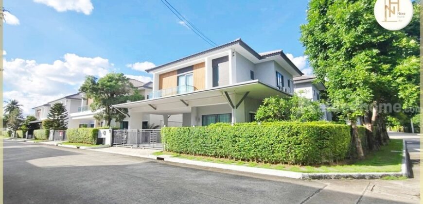 ขายบ้านเดี่ยว เซนโทร ราชพฤกษ์2 บ้านสวย หลังมุม ใกล้ถนนราชพฤกษ์