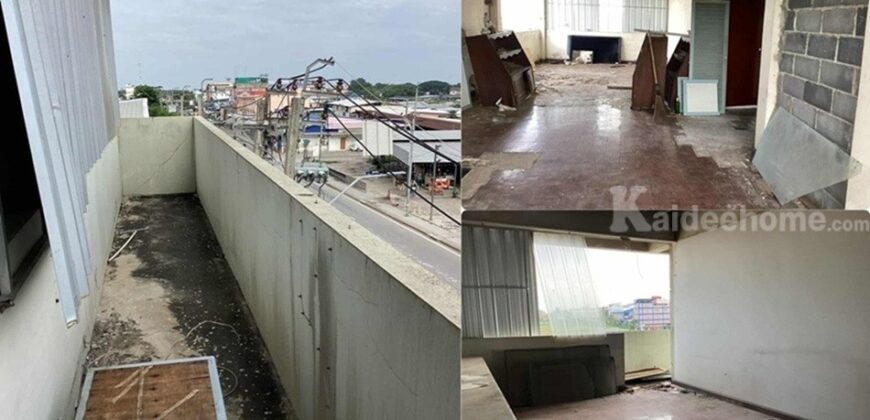 ขายที่ดิน พร้อมตึก 124 ตารางวา 3 ชั้นครึ่ง สุขาภิบาล5