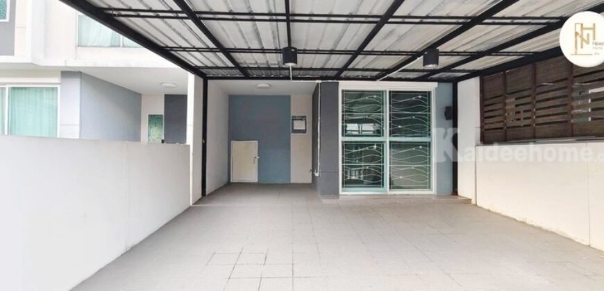 ขายทาวน์เฮ้าส์ บ้านพฤกษา ไพร์ม สถานีรถไฟฟ้าบางพลู-ราชพฤกษ์ ใกล้ถนนราชพฤกษ์