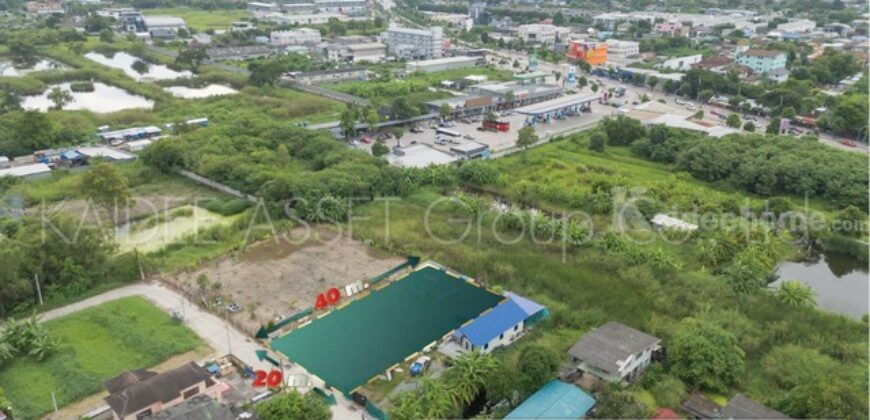 ให้เช่า ที่ดิน ซอย รามอินทรา 5 พหลโยธิน 48 ถนน เทพรักษ์