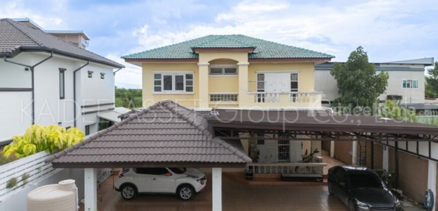 หมู่บ้าน บุณฑริก บ้านเดี่ยว สุขาภิบาล 5 วัชรพล สายไหม ขายถูก