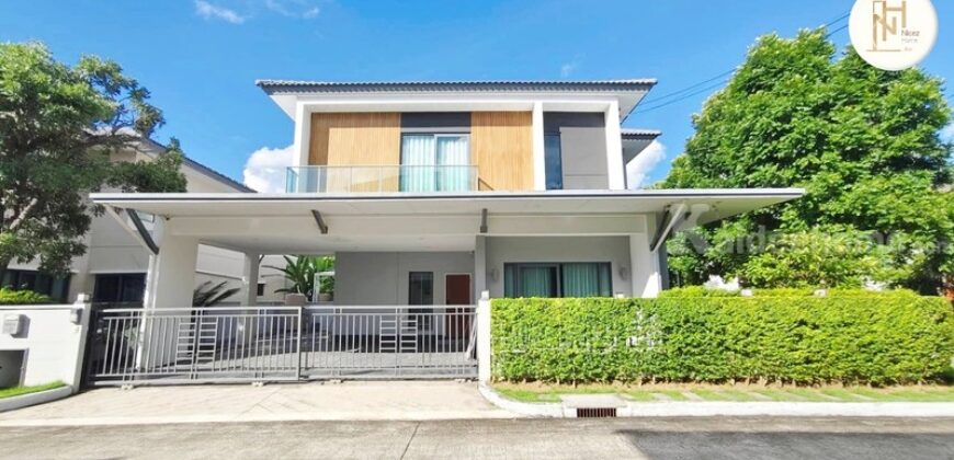 ขายบ้านเดี่ยว เซนโทร ราชพฤกษ์2 บ้านสวย หลังมุม ใกล้ถนนราชพฤกษ์