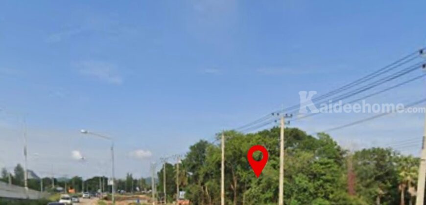 ขายที่ดินแปลงสวย ริมถนนเพชรเกษม หัวหิน–ปราณบุรี