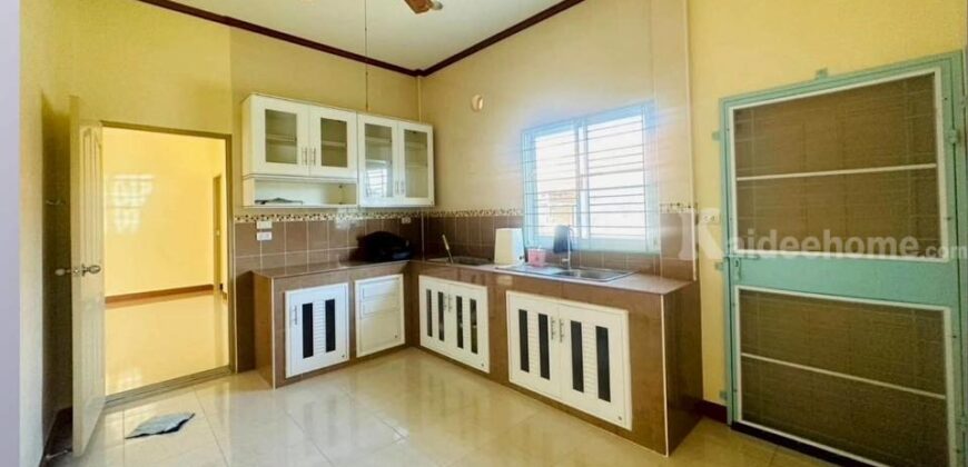 บ้านเดี่ยว หมู่บ้านสายลมเย็น 162 ตร.ว. ทำเลใจกลางเมืองระยอง