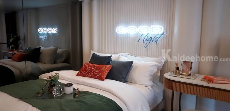 ขายดาวน์ขาดทุนคอนโด Origin Play บางขุนนท์ ทริปเปิ้ล สเตชั่น ห้อง DUO space 2 ชั้น