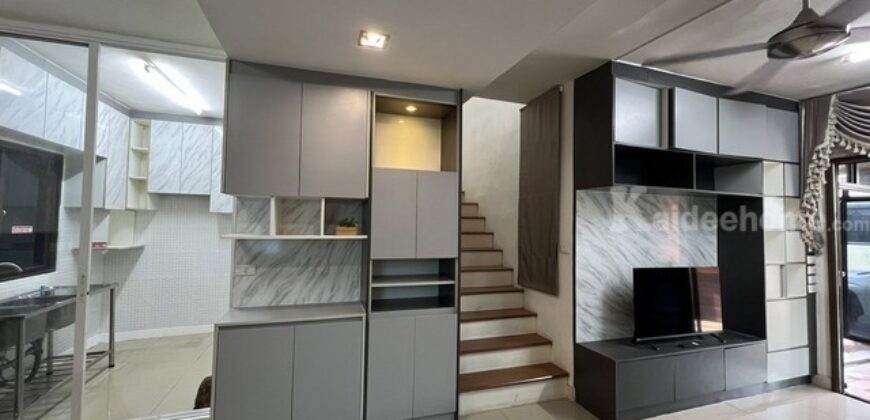 รหัสC6926 ให้เช่าโฮมออฟฟิศ 2ชั้น โครงการพฤกษาวิลล์ พัฒนาการ เหมาะทำโฮมออฟฟิศและพักอาศัย