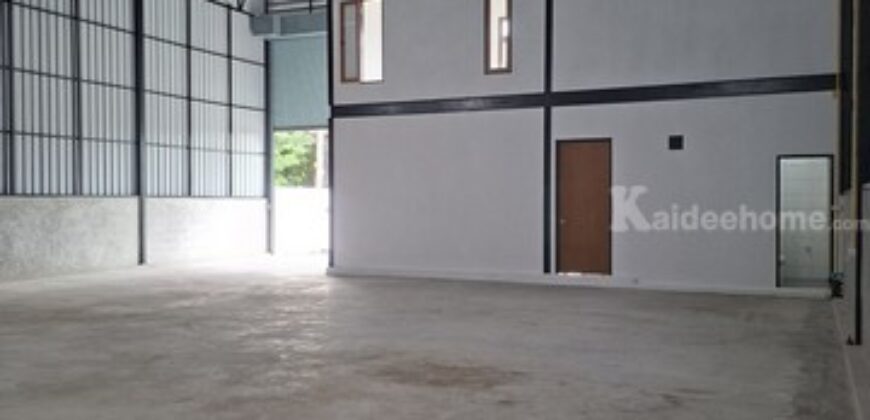 รหัสC6927 ให้เช่าโกดังพร้อมออฟฟิศ ย่านลำลูกกา คลอง4 ซอยร่วมสุข ไสวประชาราษฎร์