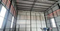 รหัสC6928 ให้เช่าโกดังพร้อมออฟฟิศ ถนนพระองค์เจ้าสาย ลำลูกกา คลอง4 ซอยร่วมสุข ไสวประชาราษฎร์