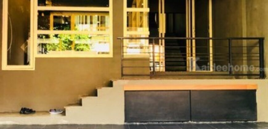 รหัสC6931 ให้เช่าโฮมออฟฟิศ 3ชั้น ตกแต่งสไตล์ LOFT ถนนพระราม9 ซอย19 ใกล้ทองหล่อ เอกมัย