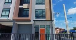 รหัสC6932 ให้เช่าโฮมออฟฟิศ 3ชั้น พร้อมโกดัง ย่านบางใหญ่ นนทบุรี ซอยกันตนา ใกล้ รพ.บางใหญ่