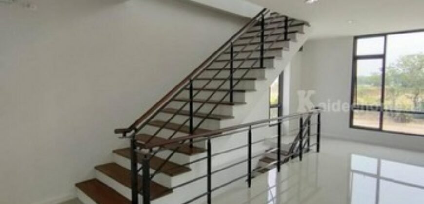 รหัสC6932 ให้เช่าโฮมออฟฟิศ 3ชั้น พร้อมโกดัง ย่านบางใหญ่ นนทบุรี ซอยกันตนา ใกล้ รพ.บางใหญ่