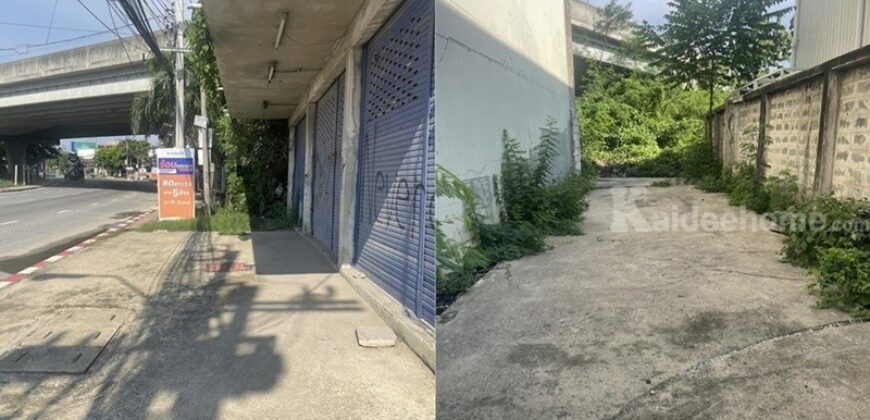 ขายที่ดิน พร้อมตึก 124 ตารางวา 3 ชั้นครึ่ง สุขาภิบาล5