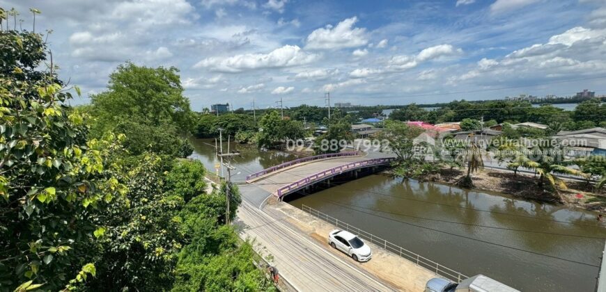 ขายตึกแถว 3.5 ชั้น หมู่บ้านเบญจพฤกษ์ คลอง5 ถนนเลียบคลอง5 พื้นที่ 16.1 ตรว. – 19.2 ตรว. มีให้เลือก 11 คูหา เหมาะทำธุรกิจ ใกล้ม.ราชมงคลธัญบุรี