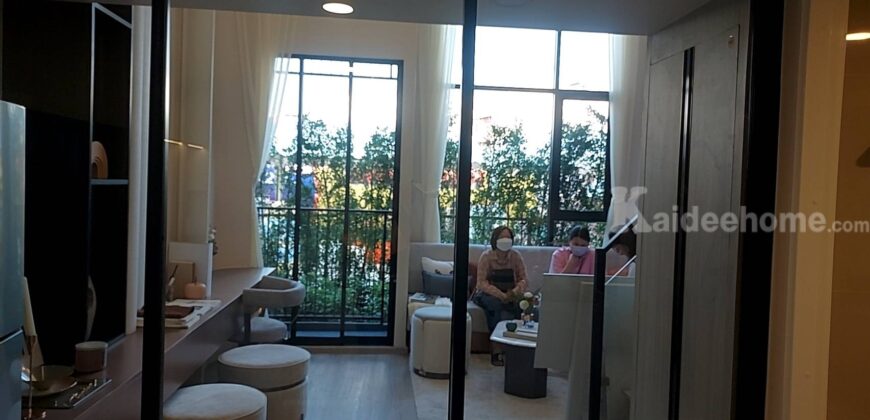 ขายดาวน์ขาดทุนคอนโด Origin Play บางขุนนท์ ทริปเปิ้ล สเตชั่น ห้อง DUO space 2 ชั้น