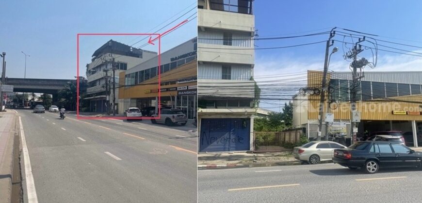 ขายที่ดิน พร้อมตึก 124 ตารางวา 3 ชั้นครึ่ง สุขาภิบาล5