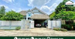 บ้านเดี่ยว ชั้นเดียว บ้านสวนดวงพร บางกรวย พร้อมอยู่ หลังมุม