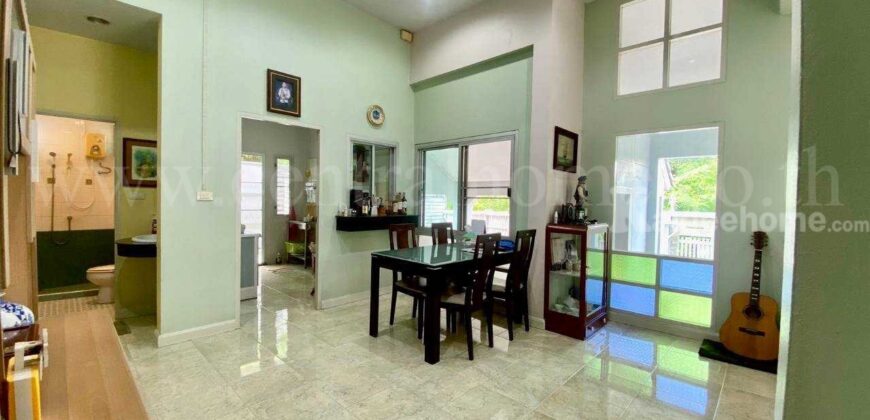 บ้านเดี่ยว ชั้นเดียว บ้านสวนดวงพร บางกรวย พร้อมอยู่ หลังมุม