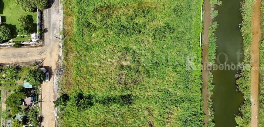 ที่ดิน 316 ตร.วา ถมแล้ว หมู่บ้านกฤษดานคร 19 – คลองหลวง 1