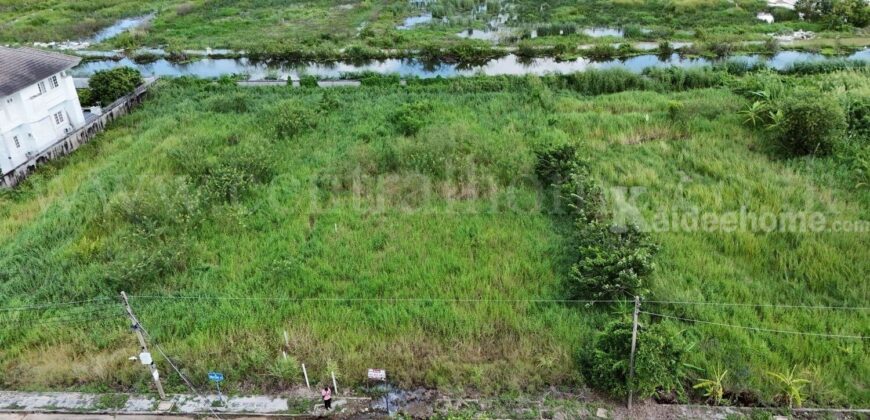 ที่ดิน 316 ตร.วา ถมแล้ว หมู่บ้านกฤษดานคร 19 – คลองหลวง 1