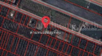 ที่ดินเปล่า 156.7 ตร.วา ถมแล้ว บัวปากท่า บางเลน – นครปฐม