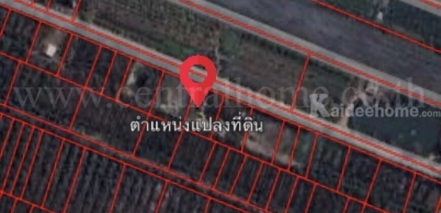 ที่ดินเปล่า 156.7 ตร.วา ถมแล้ว บัวปากท่า บางเลน – นครปฐม