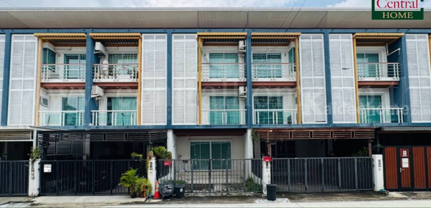 ทาวน์โฮม 3 ชั้น ชวนชื่น โมดัส – วิภาวดี ติดถนนวิภาวดี