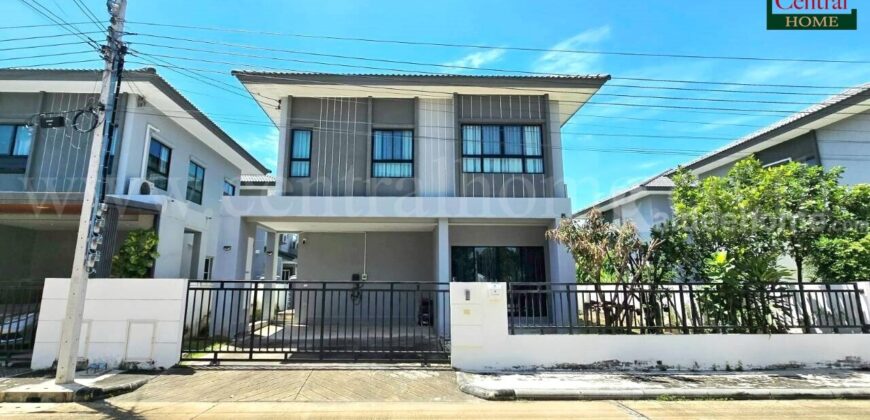 บ้านเดี่ยว สัมมากร ชัยพฤกษ์ – วงแหวน 2 ถูกสุดในโครงการ