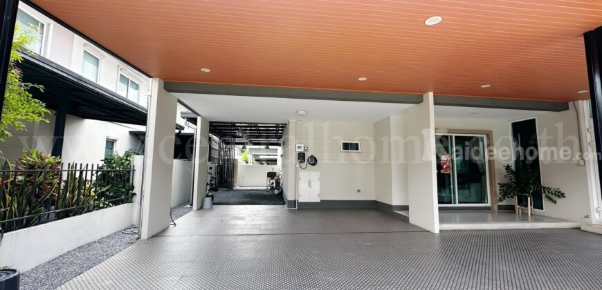 บ้านเดี่ยว ฮาบิเทีย บอนด์ ราชพฤกษ์ หลังมุม พร้อมอยู่