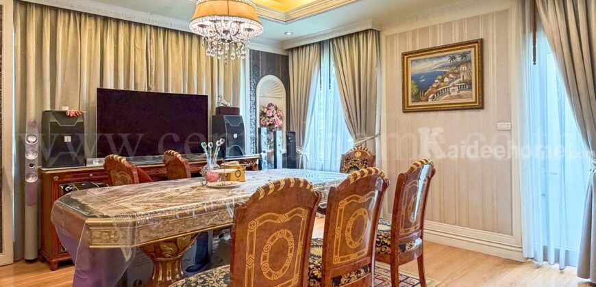 บ้านเดี่ยว เพอร์เฟค มาสเตอร์พีซ SCG HEIM รัตนาธิเบศร์ มีเพียง 8 หลังในโครงการ เฟอร์ Versace ตกแต่งพร้อมอยู่