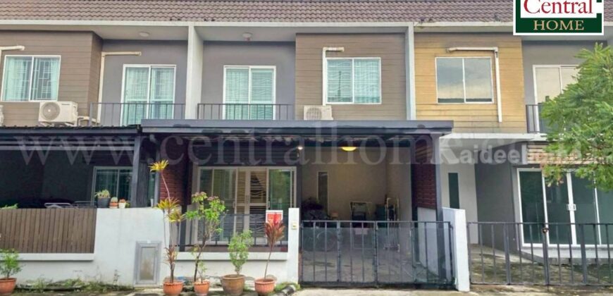 ทาวน์โฮม อารียา เดอะคัลเลอร์เฟส 7 กาญจนาภิเษก – ไทรน้อย