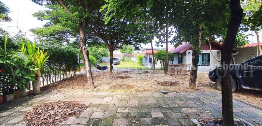 บ้านเดี่ยว พร้อมที่ดินถมแล้ว เทิดราชัน 17 ดอนเมือง ราคาถูก